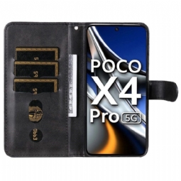 Kotelot Poco X4 Pro 5G Lompakkokotelo Elena Lompakko