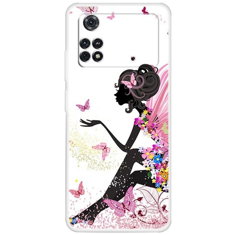 Kuori Poco X4 Pro 5G Butterfly Woman