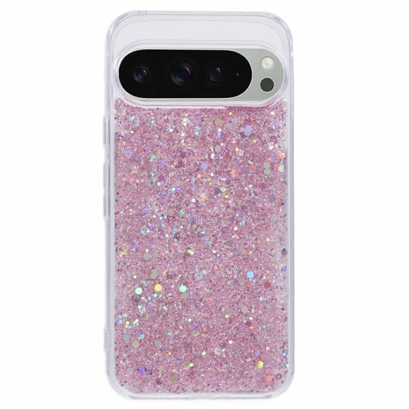 Kuori Google Pixel 9 Glitter Design