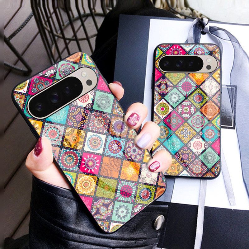 Kuori Google Pixel 9 Patchwork-tuki Ja -hihna