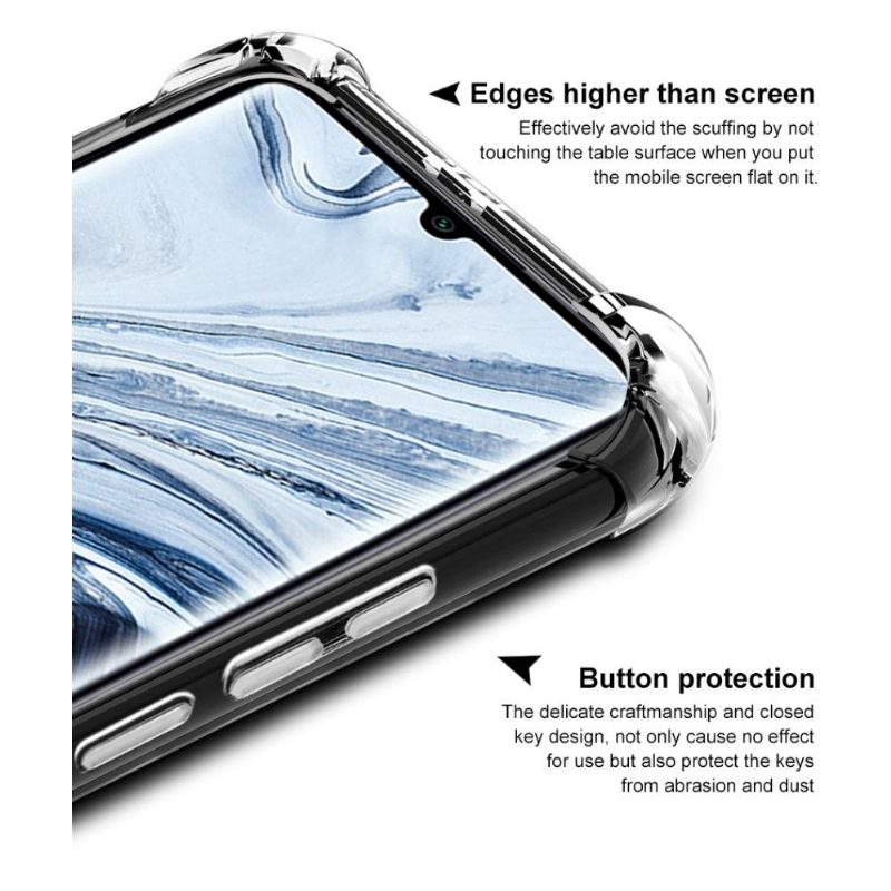 Case Xiaomi Mi Note 10 / 10 Pro Class Protect Läpinäkyvä