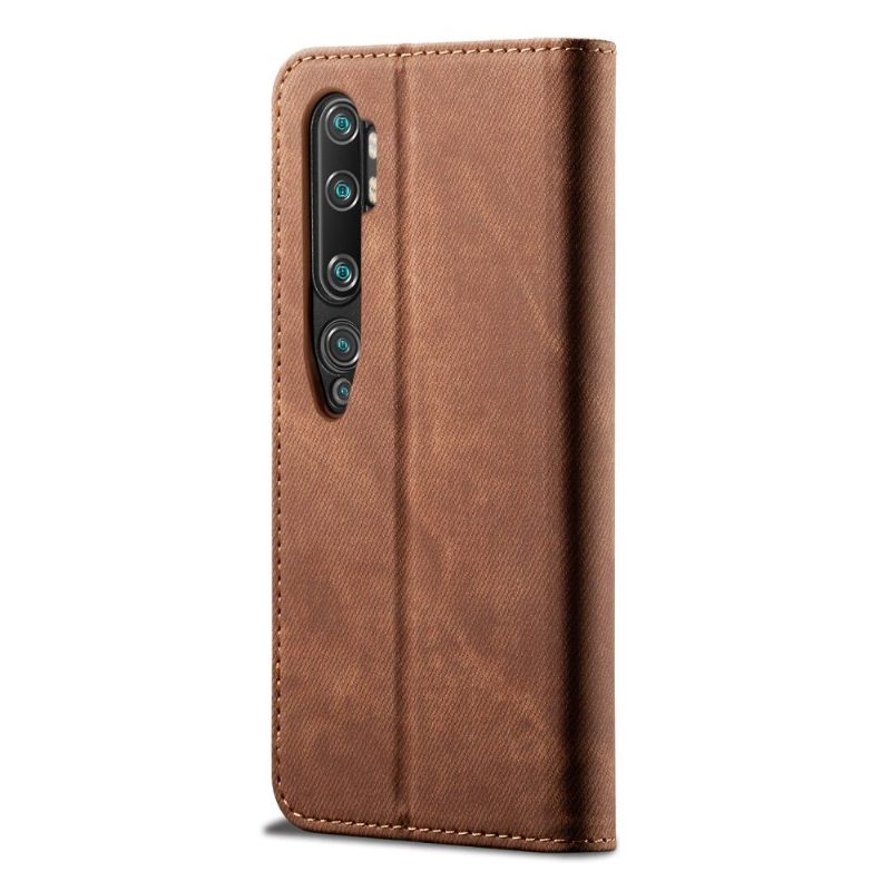 Kotelot Xiaomi Mi Note 10 / 10 Pro Faux Leather Jeans Style