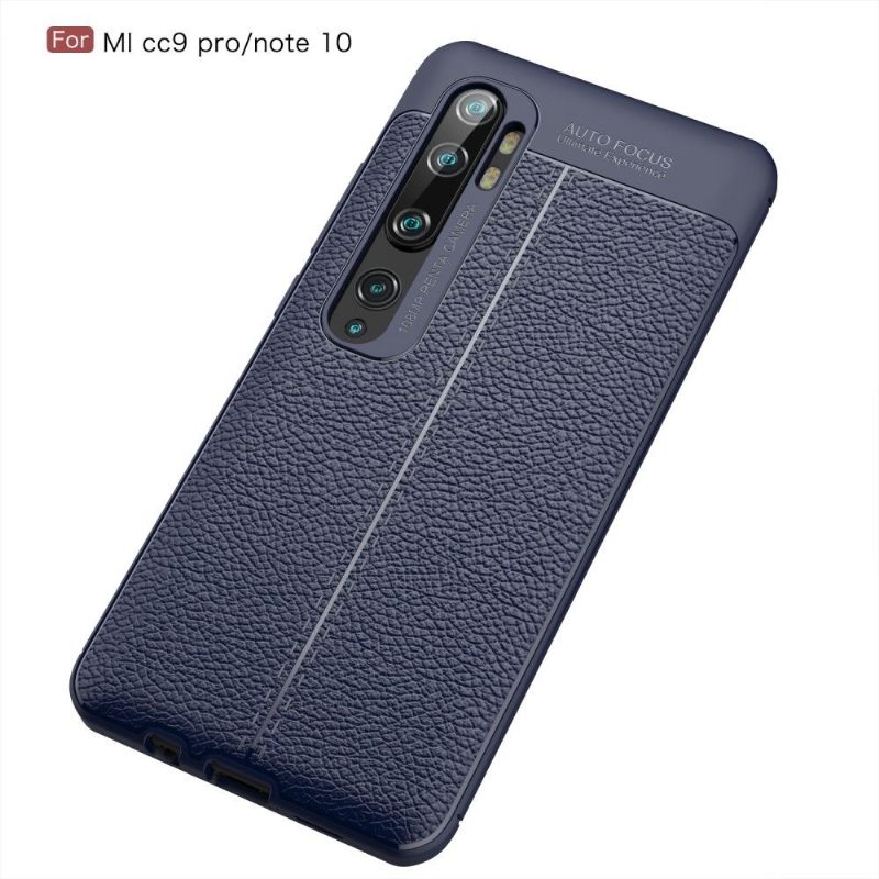 Kuori Xiaomi Mi Note 10 / 10 Pro Hemming Geel-nahkatyyli