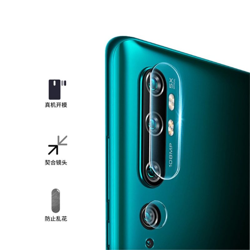 Xiaomi Mi Note 10 / Note 10 Pro - 2 Takakameran Linssin Karkaistu Lasikalvo