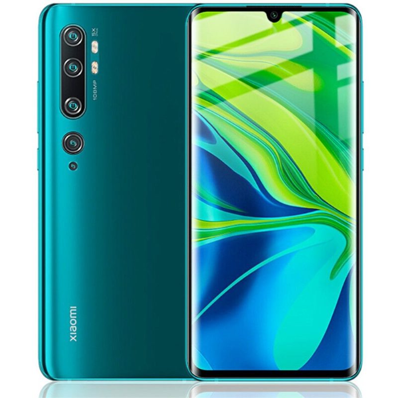 Xiaomi Mi Note 10 / Note 10 Pro Täysikokoinen Karkaistu Lasi Näytönsuoja