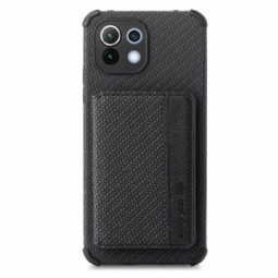 Case Xiaomi Mi 11 Carbon Fiber -korttipidike