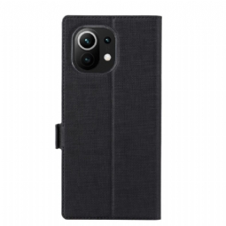 Flip Case Xiaomi Mi 11 Hemming Braces -tukitoiminto