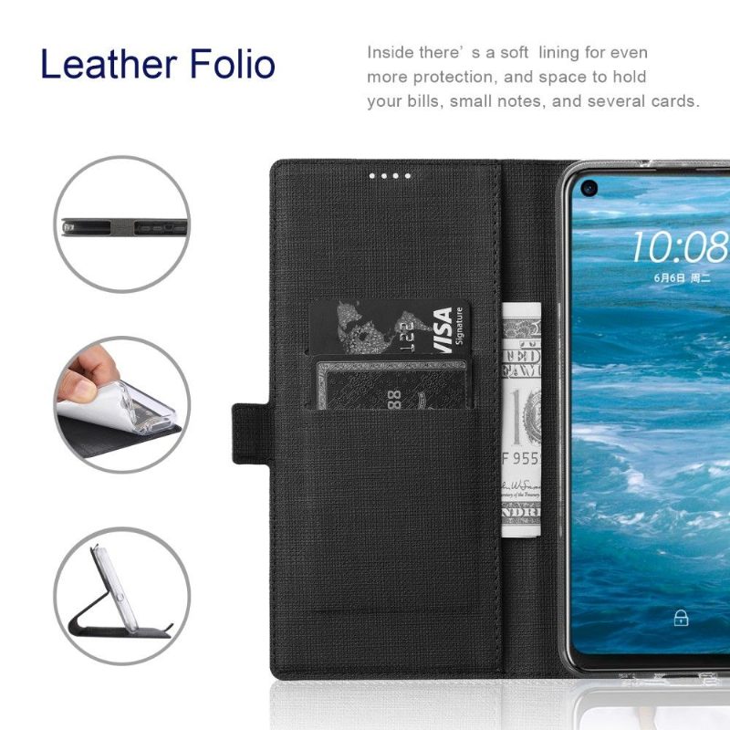 Flip Case Xiaomi Mi 11 Hemming Braces -tukitoiminto