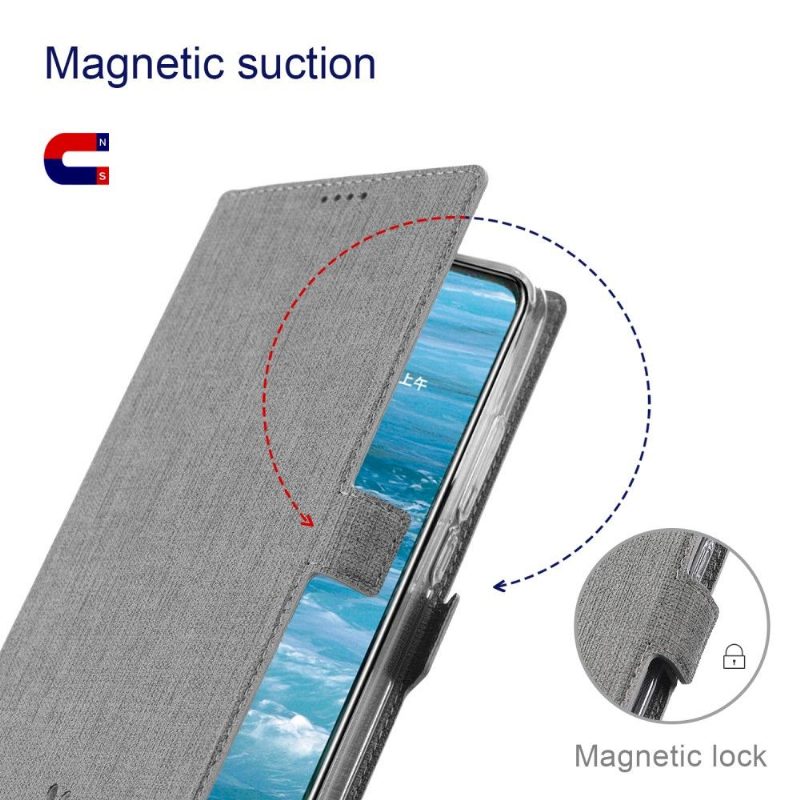 Flip Case Xiaomi Mi 11 Hemming Braces -tukitoiminto