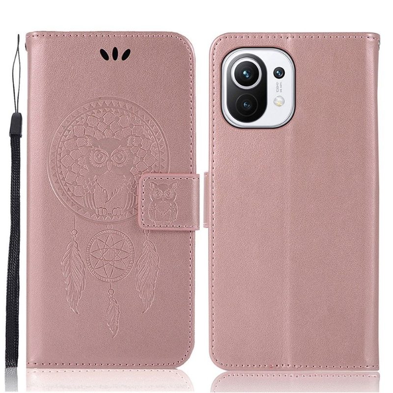 Kotelot Xiaomi Mi 11 Alkuperäinen Dreamcatcher Pöllö