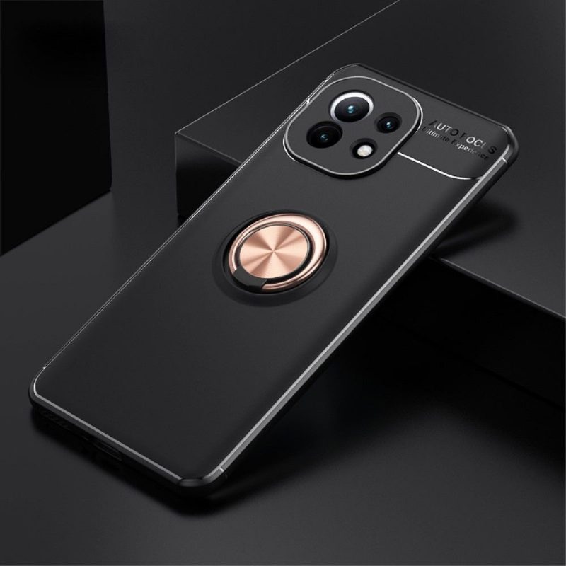 Kuori Xiaomi Mi 11 Suojakuori Silikoni Pyörivällä Jalustalla