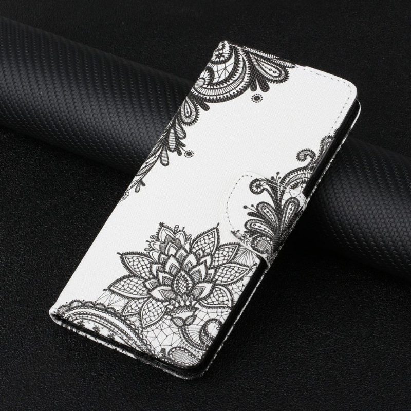 Nahkakotelo Xiaomi Mi 11 Flowers Lace