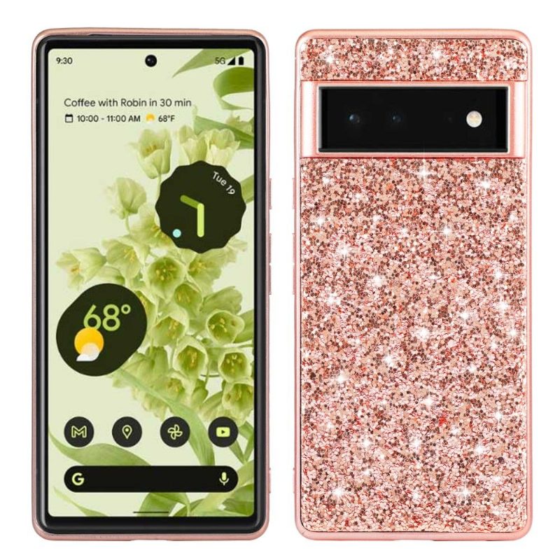 Kuori Google Pixel 6 Hemming Glitter Glamour