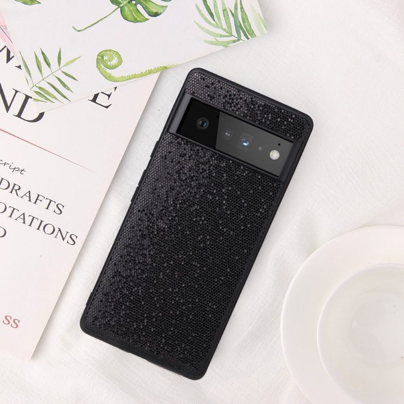 Kuori Google Pixel 6 Hemming Sparkling Glitter