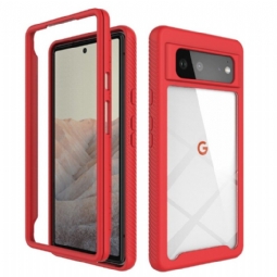 Kuori Google Pixel 6 Hybrid Iskunkestävä Kirkas Selkä