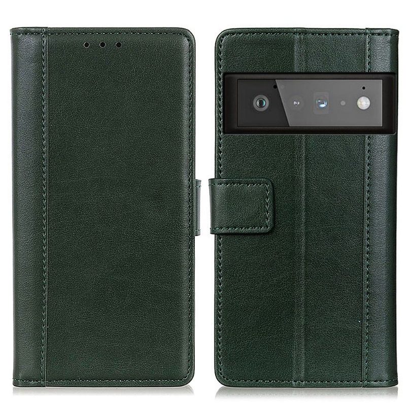 Nahkakotelo Google Pixel 6 Kotelot Flip Cerena Faux Leather Folio