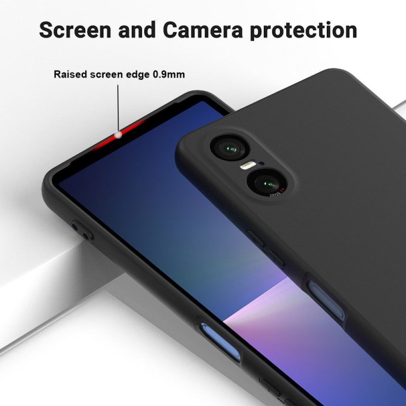 Case Sony Xperia 10 Vi Puhelinkuoret Nestemäinen Silikonihihna