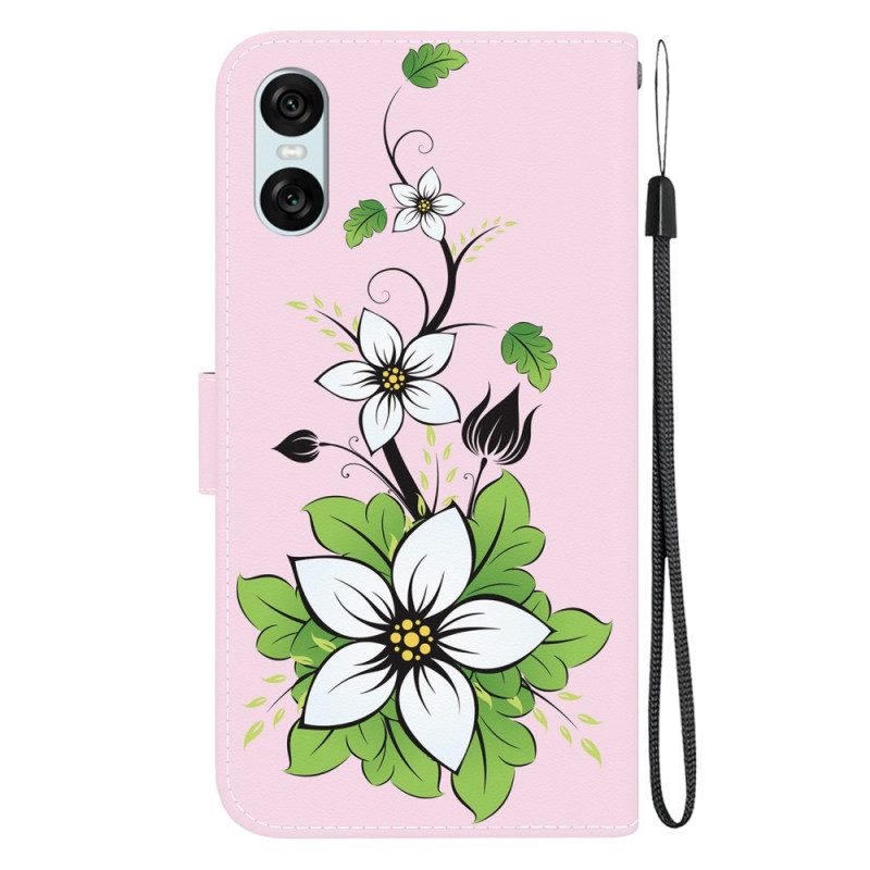 Kuoret Sony Xperia 10 Vi Strappy Lily