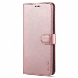 Flip Case Oppo A15 Azns-nahkaefekti