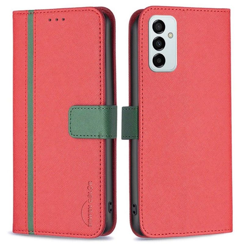 Flip Case Samsung Galaxy M23 5G Hemming Binfen Series 9