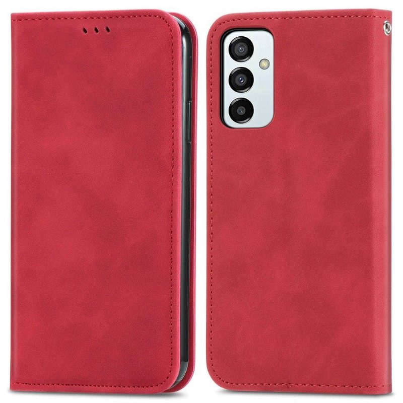 Flip Case Samsung Galaxy M23 5G Hemming Business Retro