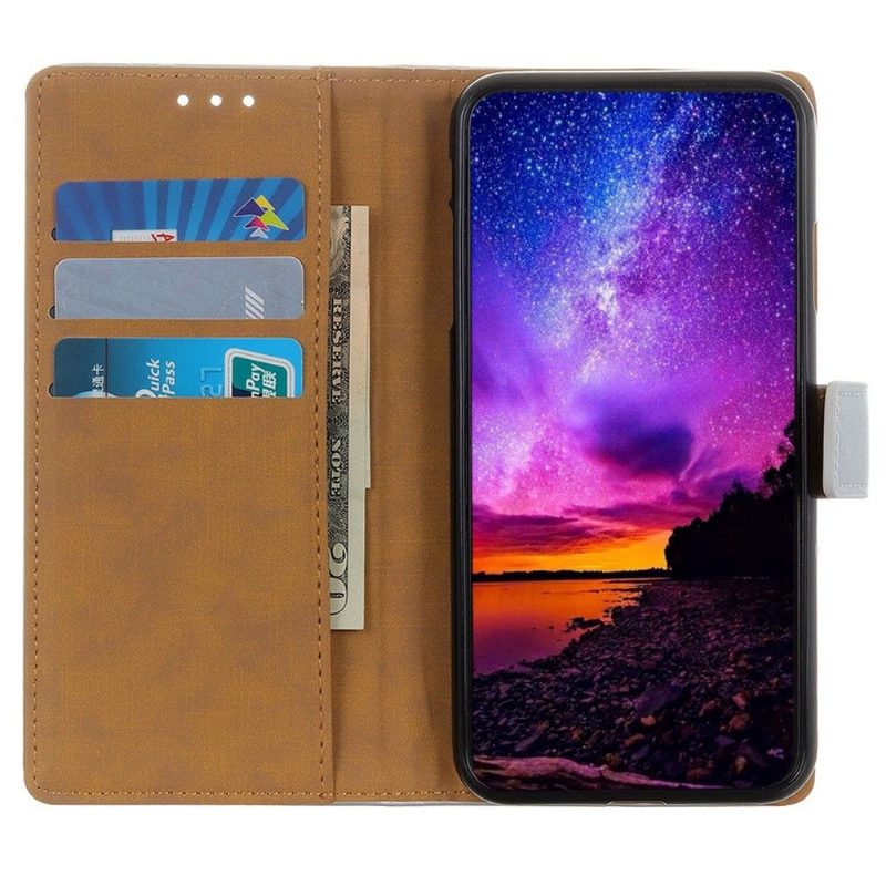 Flip Case Samsung Galaxy M23 5G Hemming Peruskeinonahka