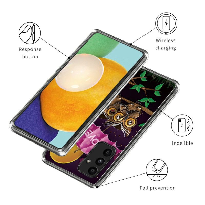 Case Samsung Galaxy A15 Puhelinkuoret Pöllöpari