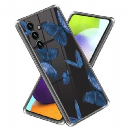 Case Samsung Galaxy A15 Puhelinkuoret Sinisiä Perhosia