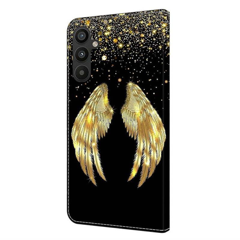 Kotelot Samsung Galaxy A15 Golden Wings Suojakuori