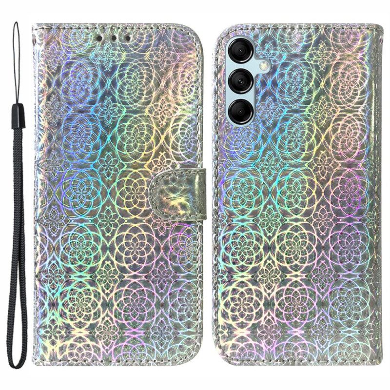 Kuoret Samsung Galaxy A15 Strappy Disco -tyyli