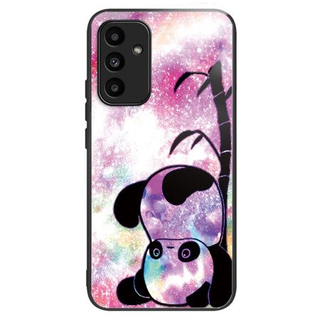 Kuori Samsung Galaxy A15 Söpö Panda Karkaistu Lasi