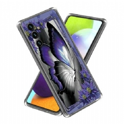 Kuori Samsung Galaxy A15 Violetti Perhonen