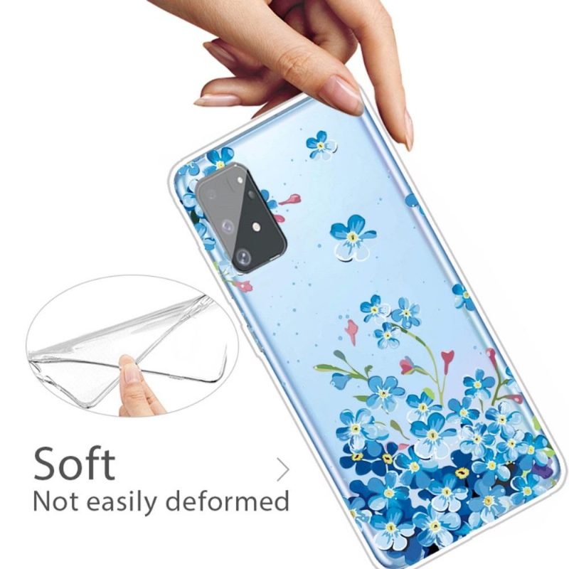 Case Samsung Galaxy S10 Lite Siniset Kukat