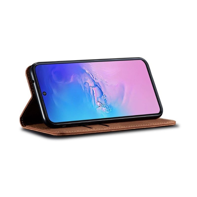 Flip Case Samsung Galaxy S10 Lite Hemming La Giulia -tyyliset Farkut