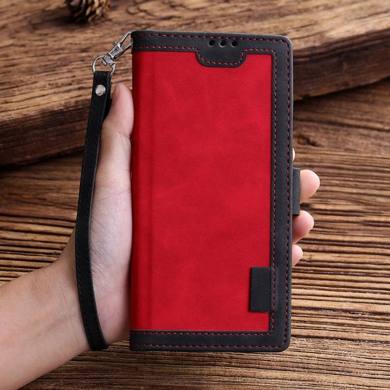 Flip Case Samsung Galaxy S10 Lite Hemming Lompakkokuori Vintage Pocket