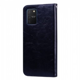 Kotelot Samsung Galaxy S10 Lite Alkuperäinen Deluxe Vintage Leather Effect