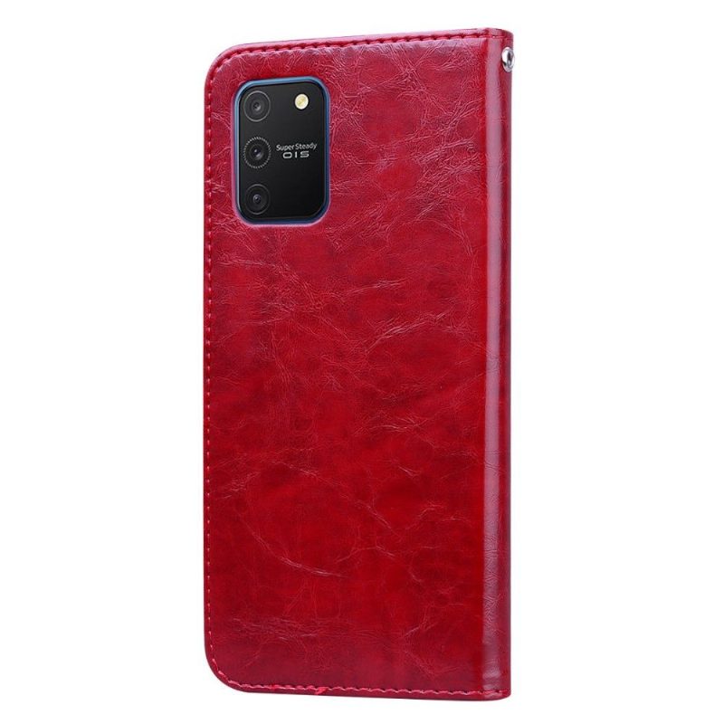 Kotelot Samsung Galaxy S10 Lite Alkuperäinen Deluxe Vintage Leather Effect