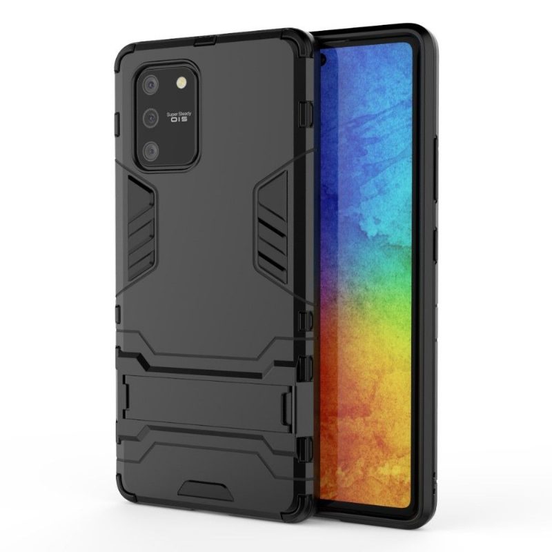 Kuori Samsung Galaxy S10 Lite Cool Guard Integroidulla Jalustalla