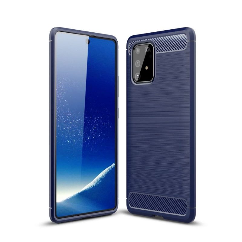 Kuori Samsung Galaxy S10 Lite Hiiliharjatussa Geelissä