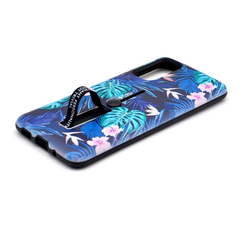 Kuori Samsung Galaxy S10 Lite Tropical Leaves -tukitoiminto