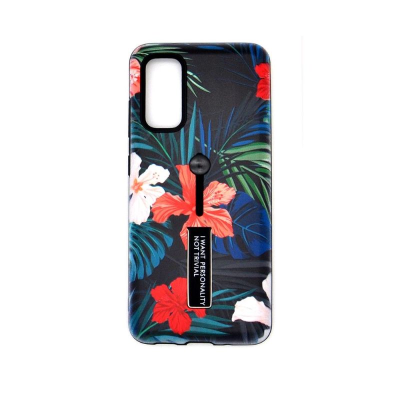 Kuori Samsung Galaxy S10 Lite Tropical Leaves -tukitoiminto