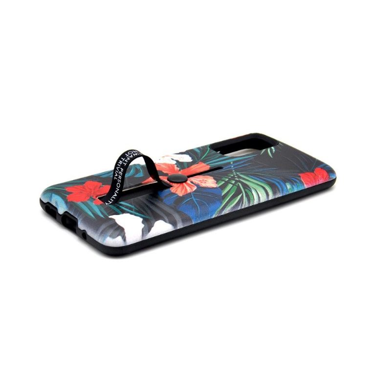 Kuori Samsung Galaxy S10 Lite Tropical Leaves -tukitoiminto