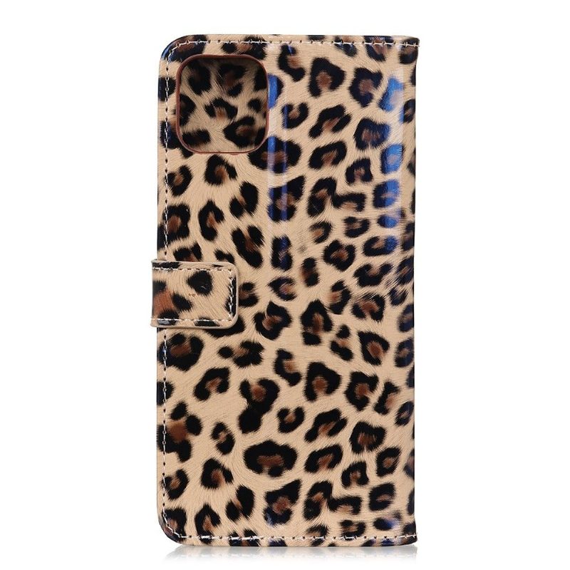 Nahkakotelo Samsung Galaxy S10 Lite Leopard