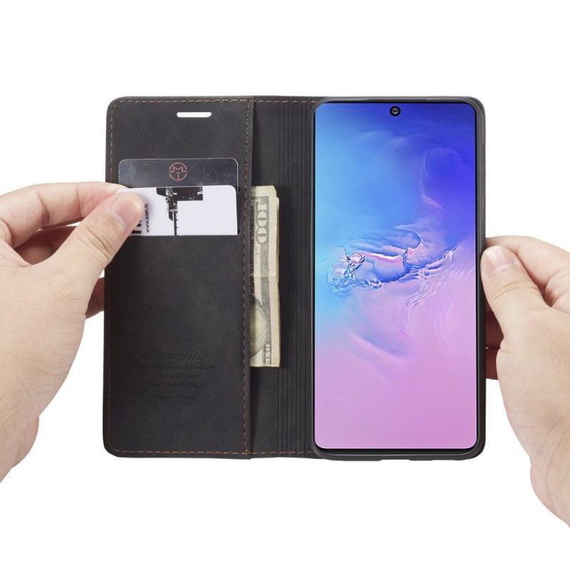 Puhelinkuoret Samsung Galaxy S10 Lite Kotelot Flip Vintage-sarja