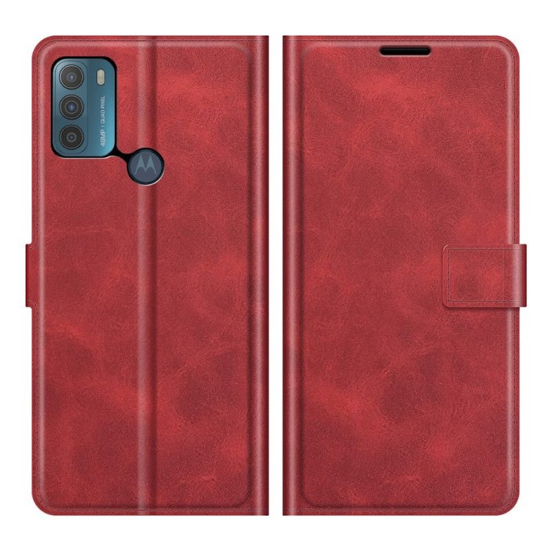 Flip Case Motorola Moto G50 Hemming Lompakkokuori Style Nahka