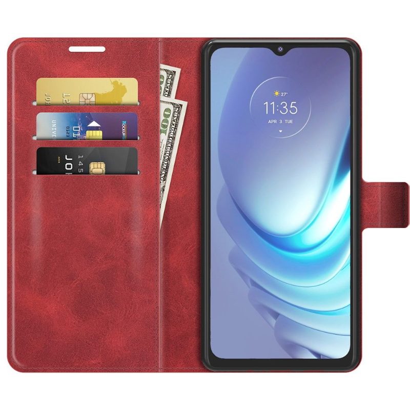 Flip Case Motorola Moto G50 Hemming Lompakkokuori Style Nahka