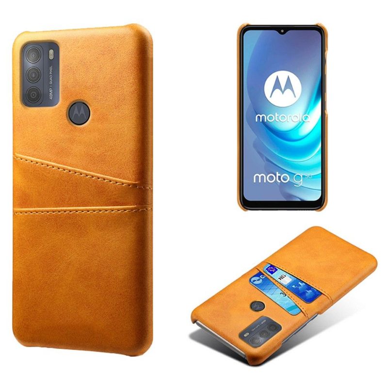 Kuori Motorola Moto G50 Melody Leather Effect -korttikotelo