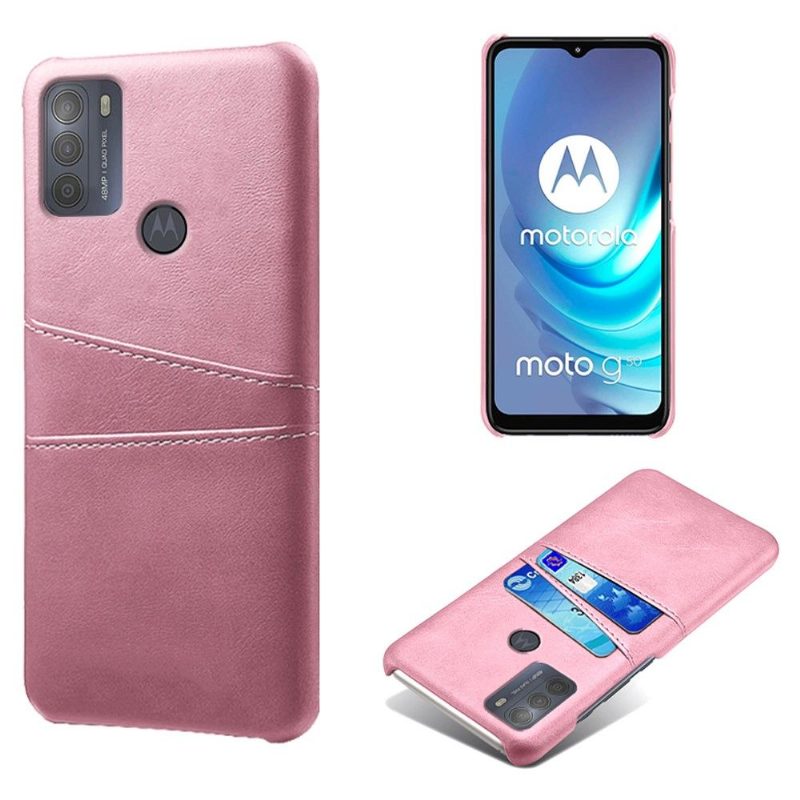 Kuori Motorola Moto G50 Melody Leather Effect -korttikotelo