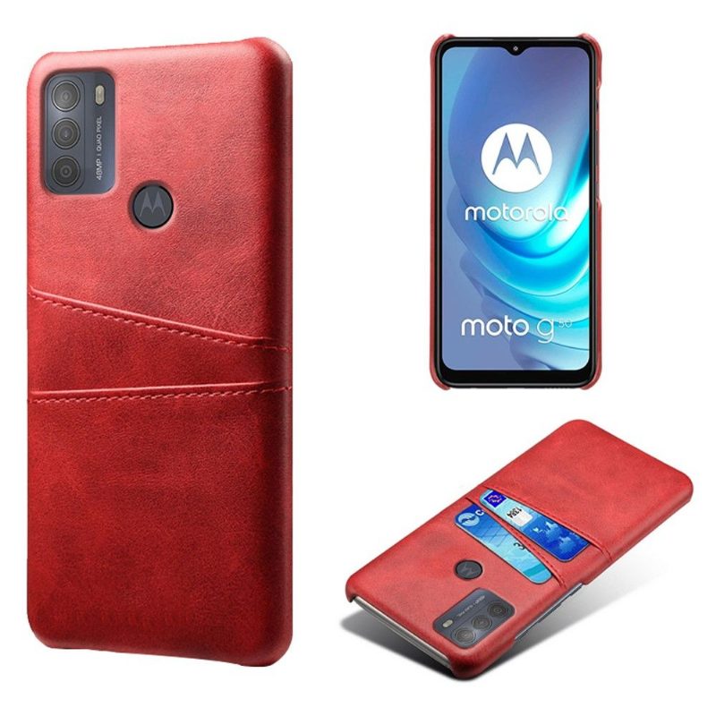 Kuori Motorola Moto G50 Melody Leather Effect -korttikotelo