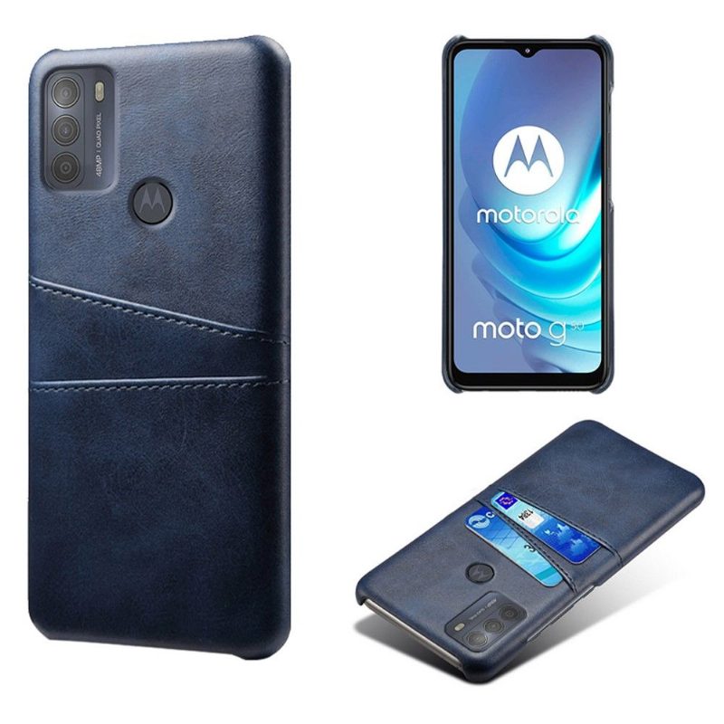 Kuori Motorola Moto G50 Melody Leather Effect -korttikotelo